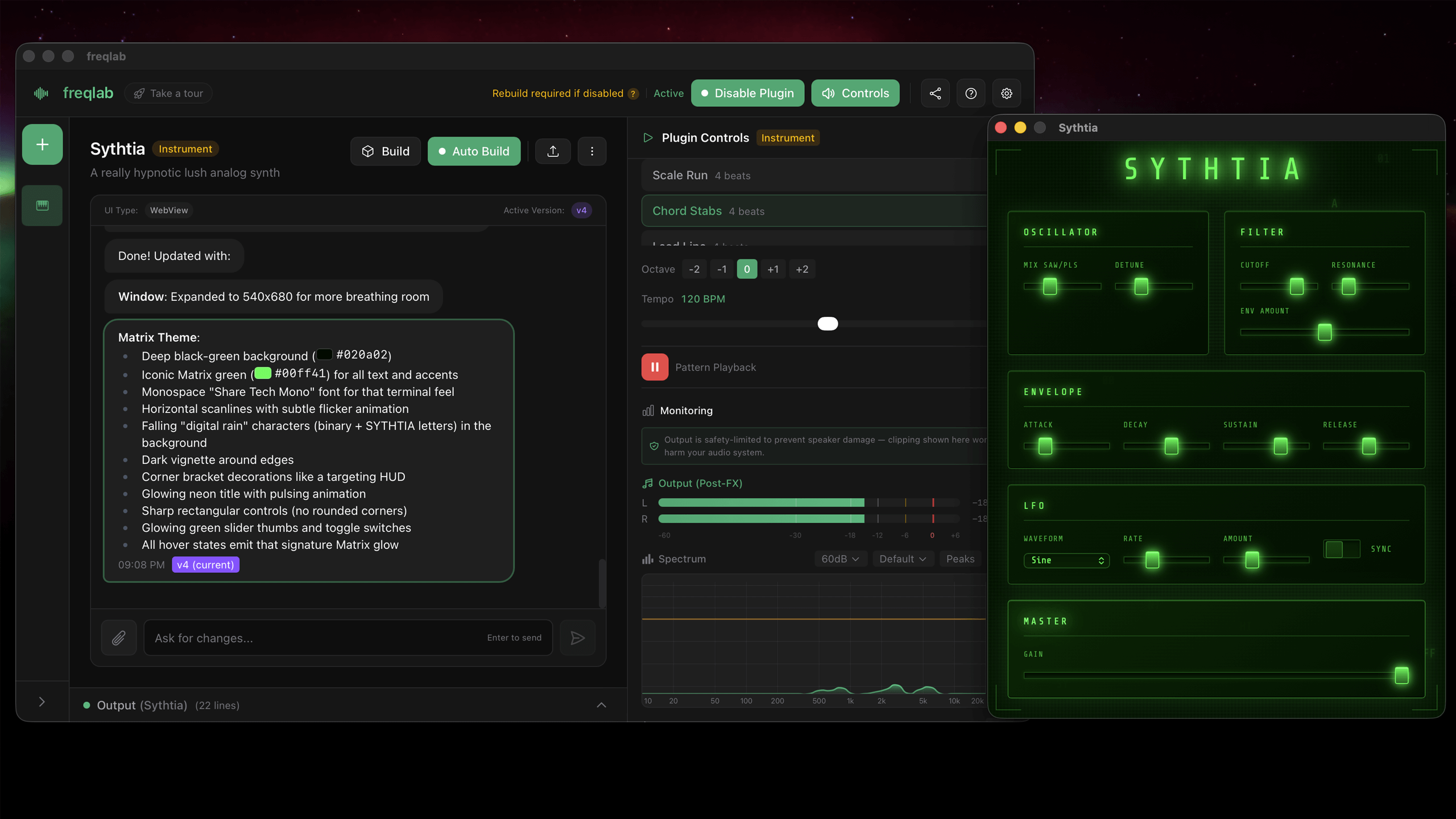 Plugin creation example - Sythtia